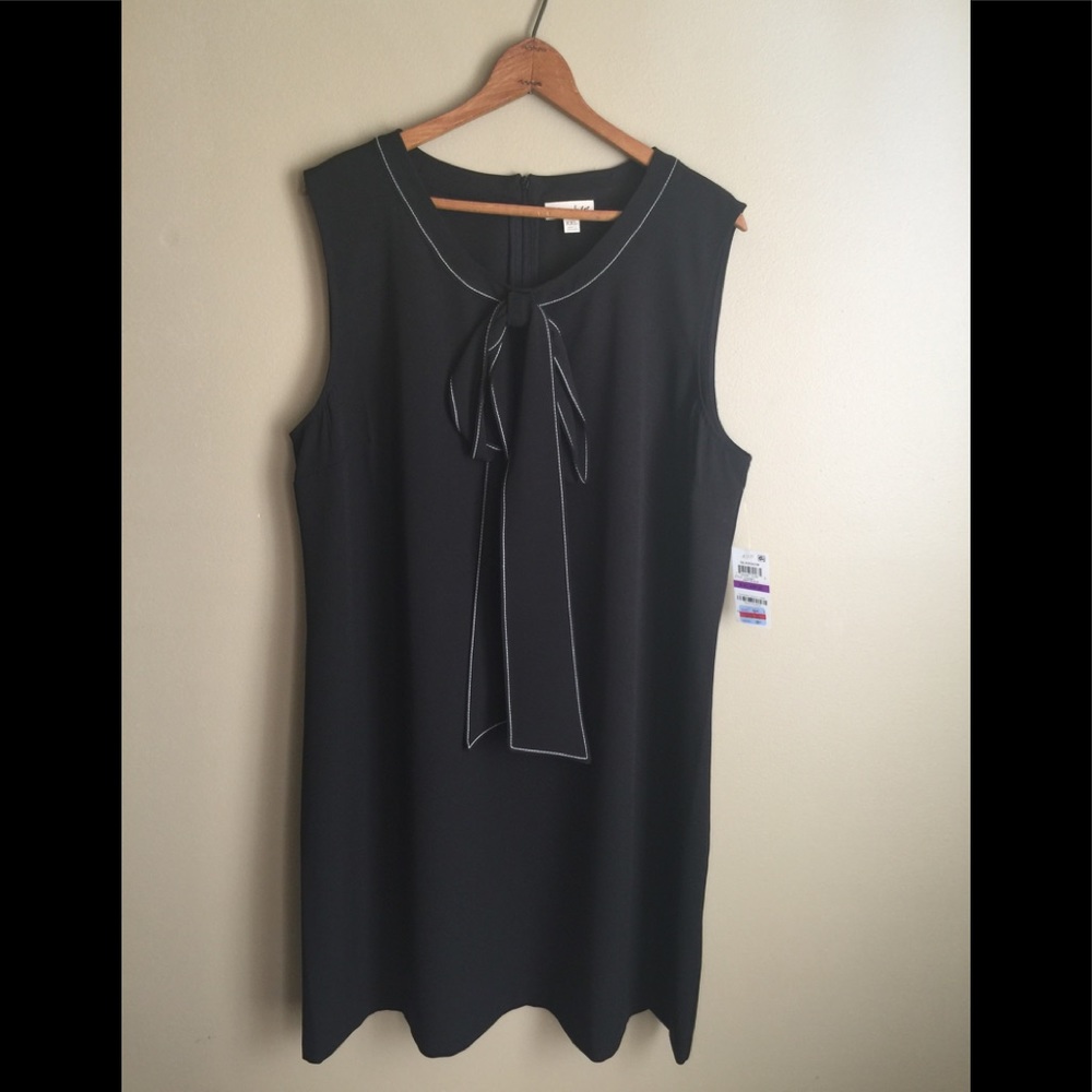 Maison Jules Black Shift Mini Dress NWT Size XXL